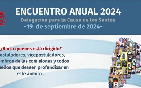 Encuentro Nacional de Causas de los Santos - Año 2024